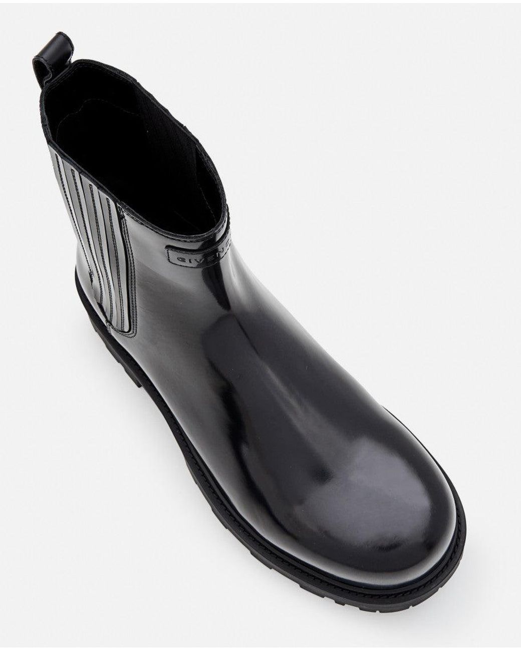 Givenchy Black Slip On Boots for men