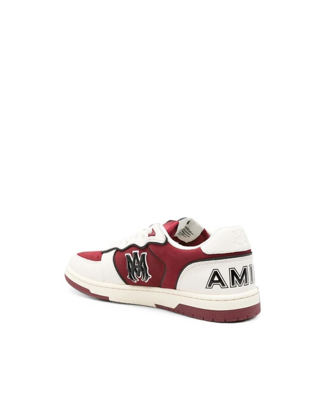 Amiri Pink Logo Patch Sneakers for men