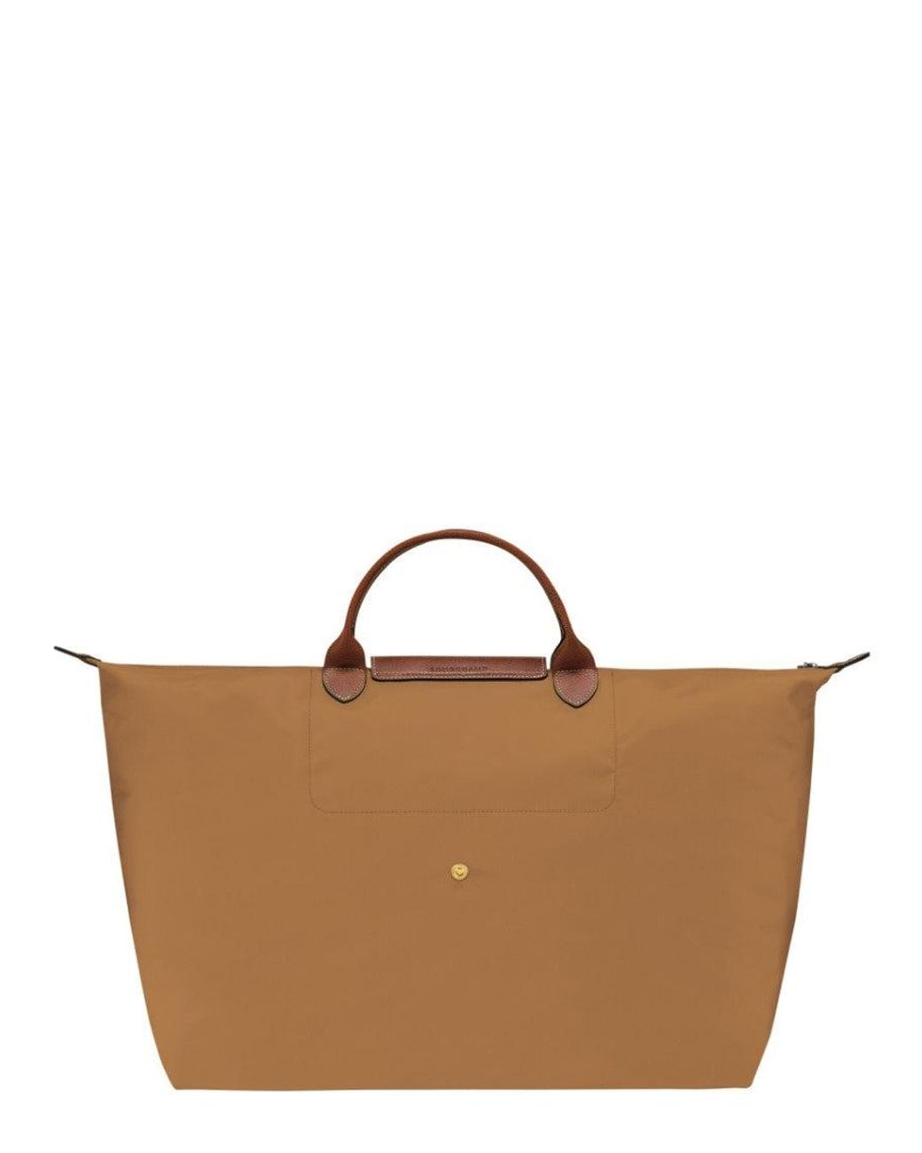 Longchamp Brown Le Pliage Original Large Tote