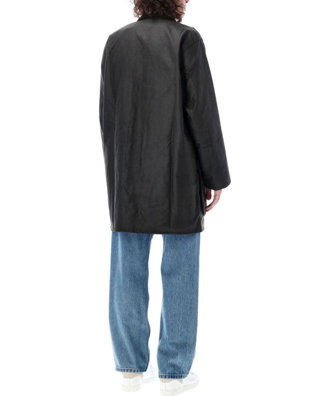 Barbour Black Embroidered Logo Jacket for men