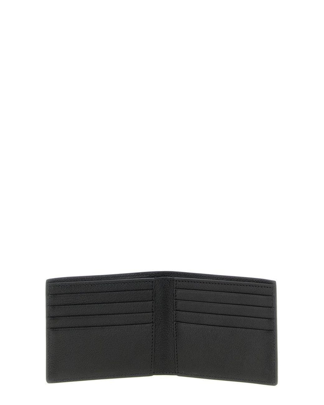 Tom Ford Black T-Line Logo Wallet for men
