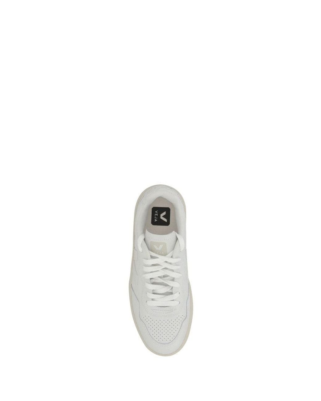 Veja White Logo V-90 Sneakers