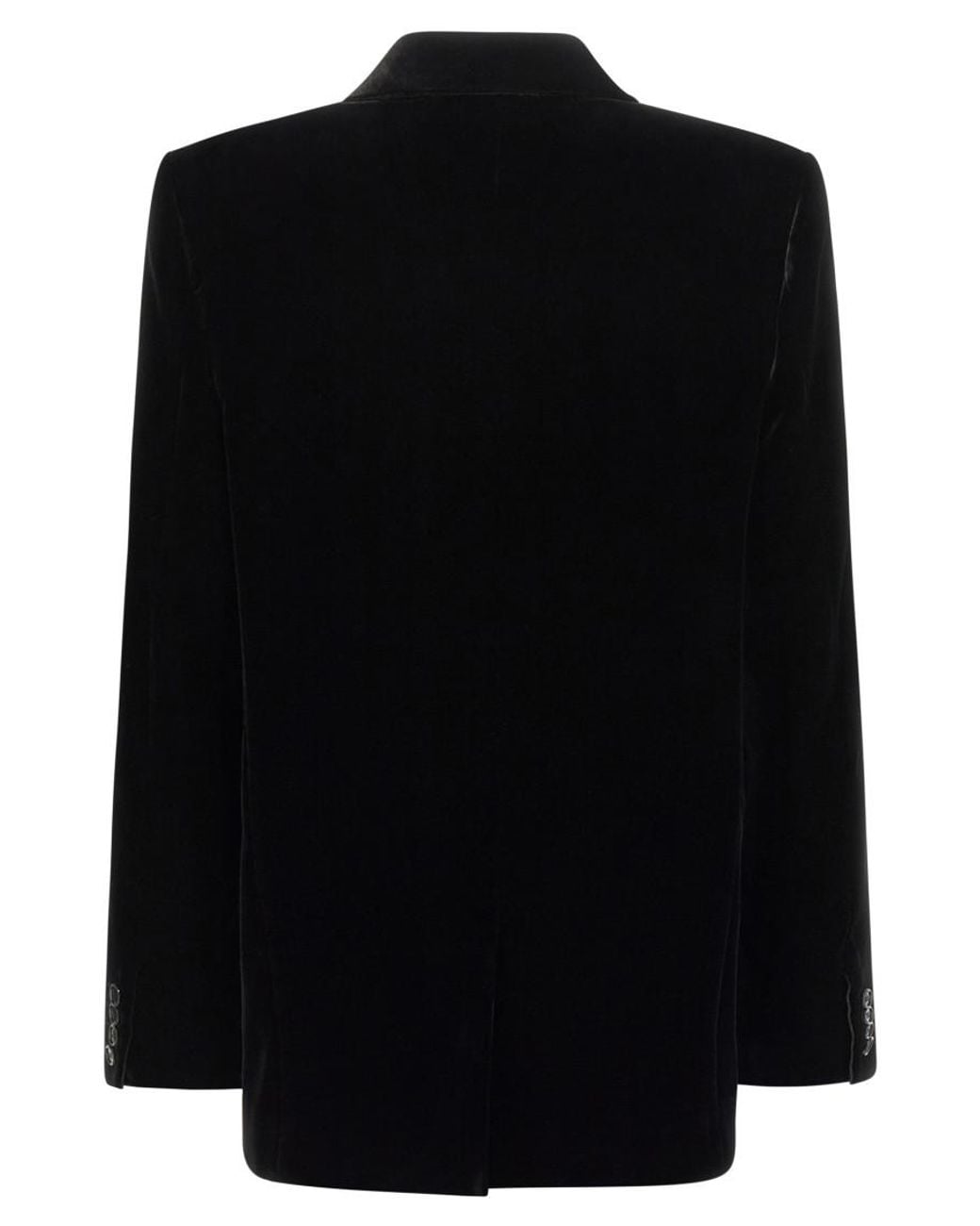 Saint Laurent Black 'Cassandre' Blazer