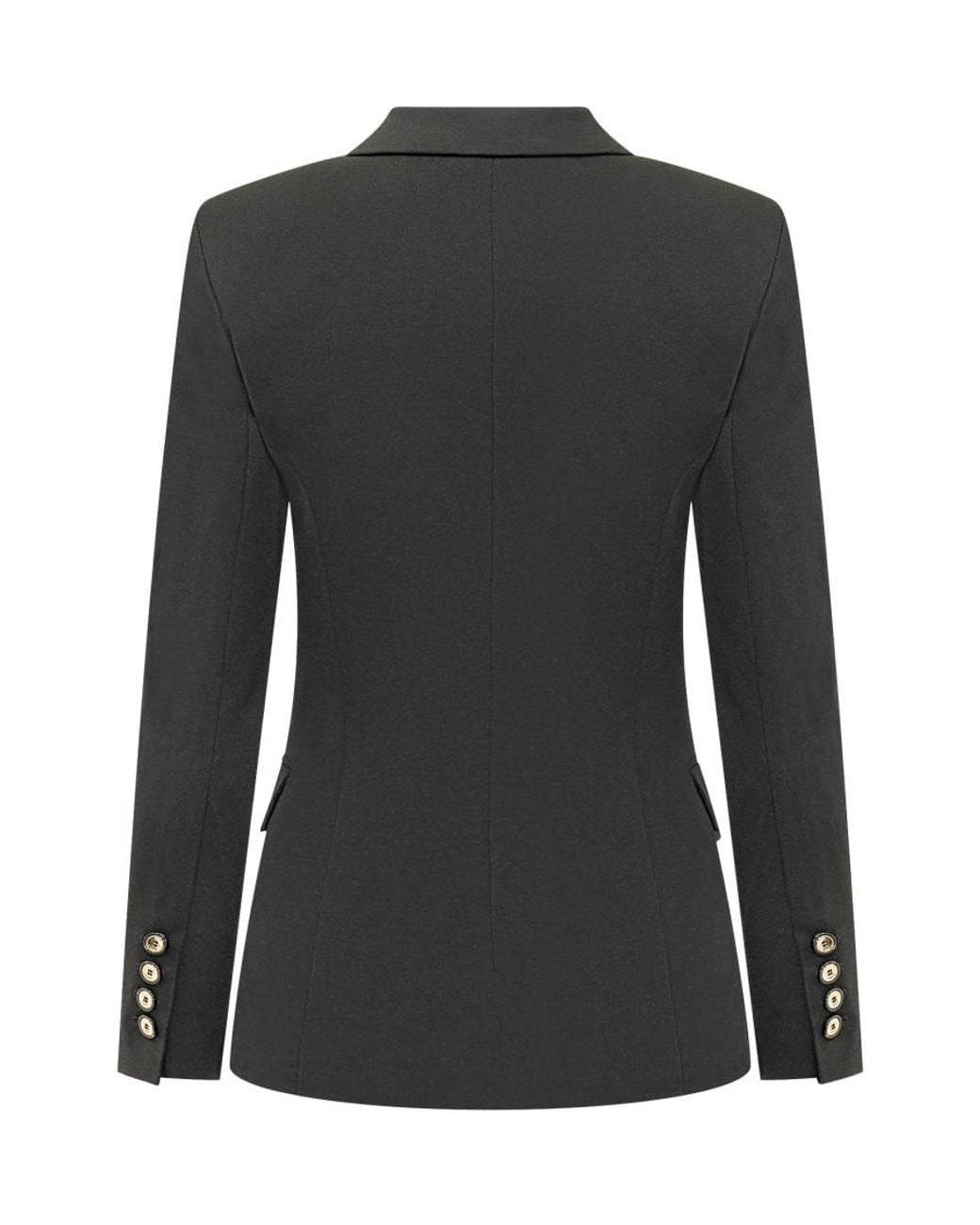 Pinko Black Stylish Blazer Mini Jacket