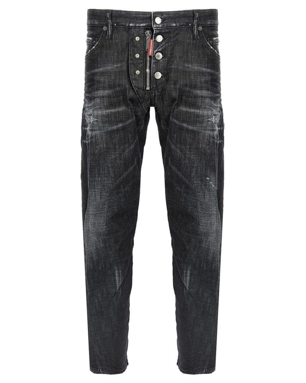DSquared² Gray 'Sexy Twist' Jeans for men
