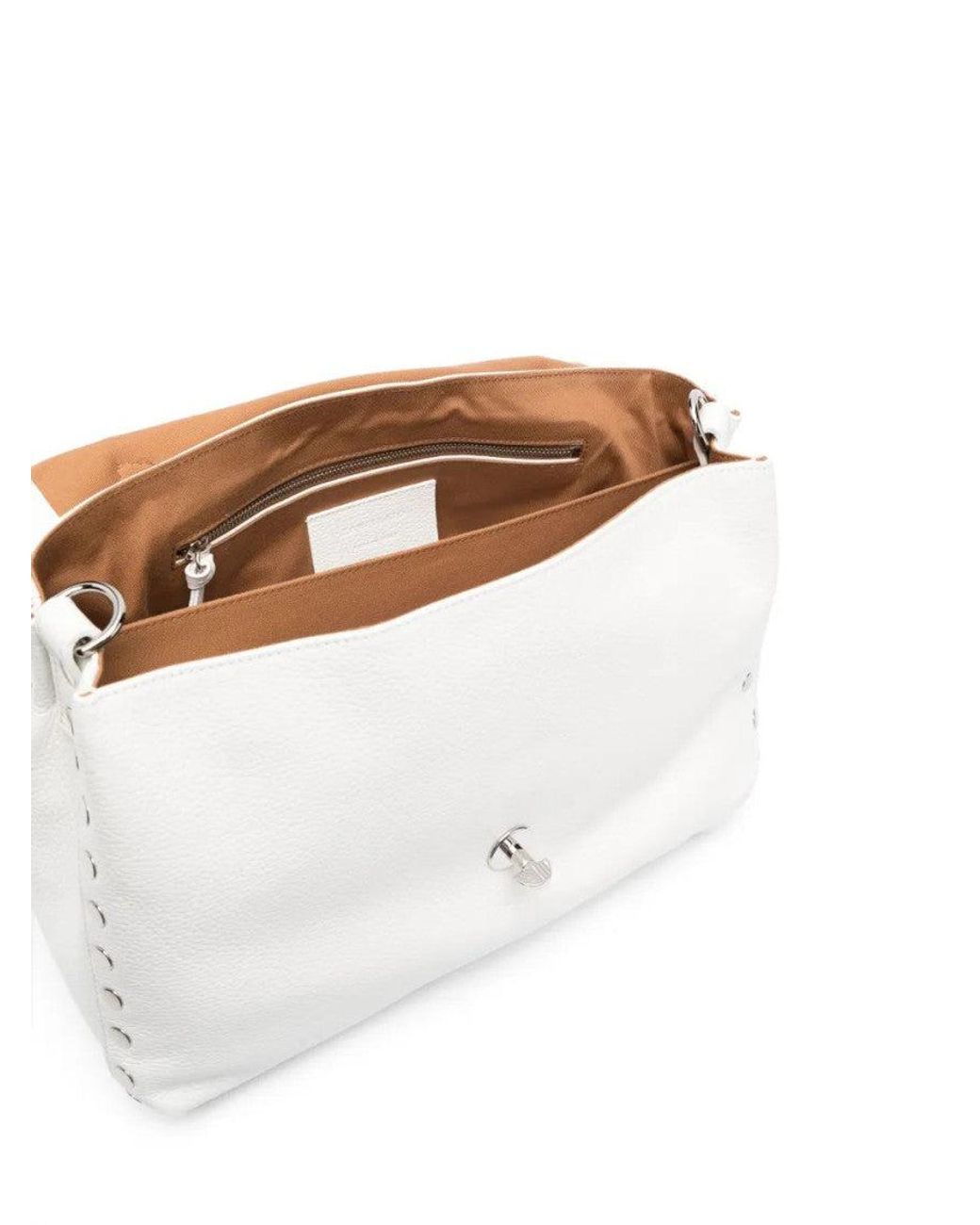 Zanellato White Postina Satchel