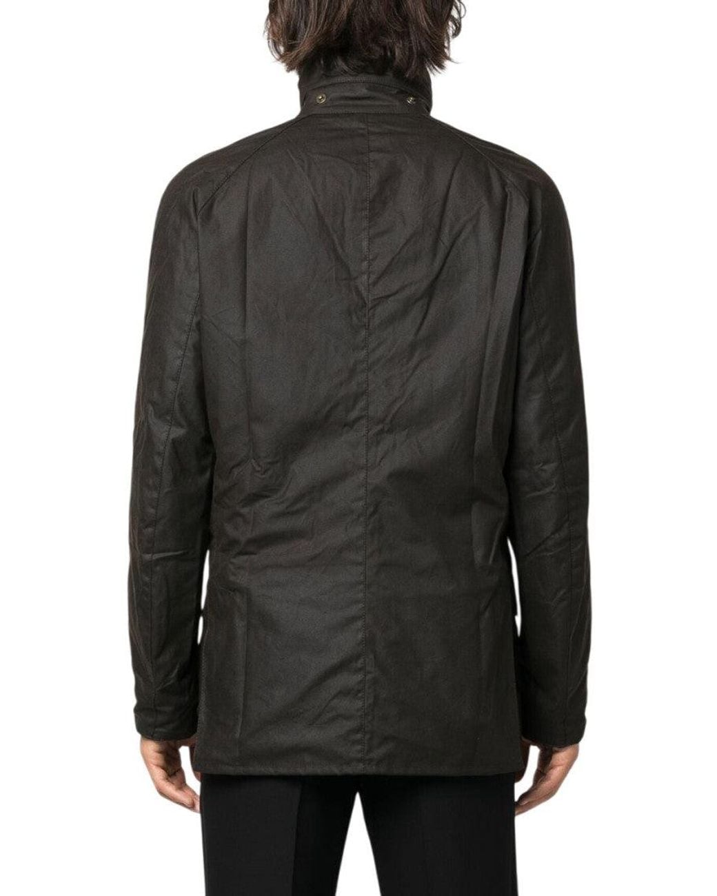 Barbour Black Dark Regular Jacket for men