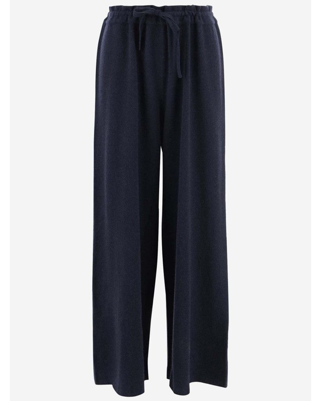 Jil Sander Blue Loose Pant