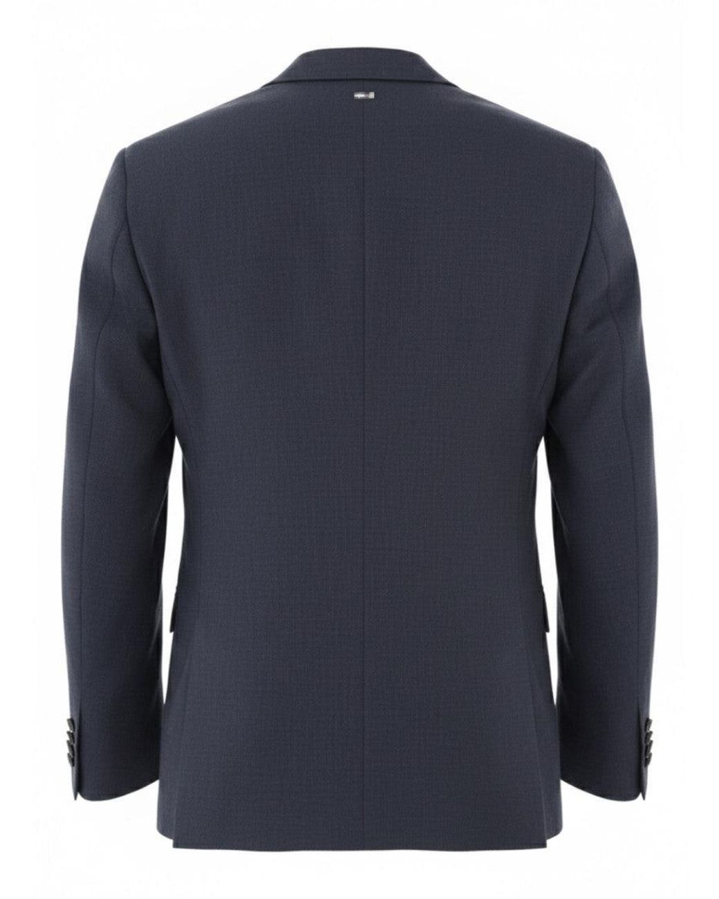 Herno Blue Notched Lapel Blazer for men