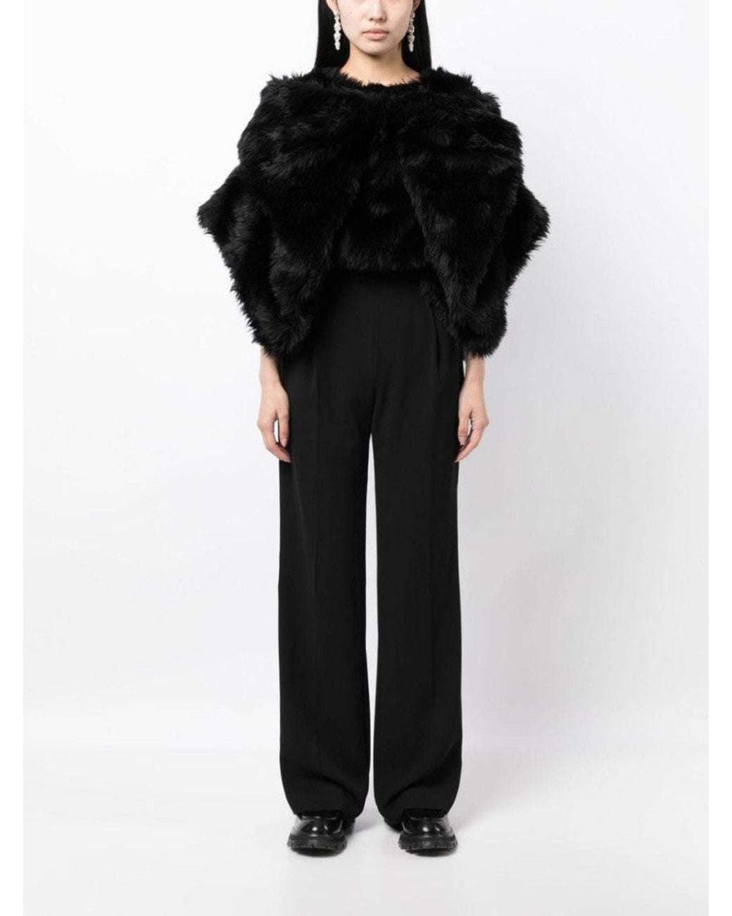 Comme des Garçons Black Cropped Jacket