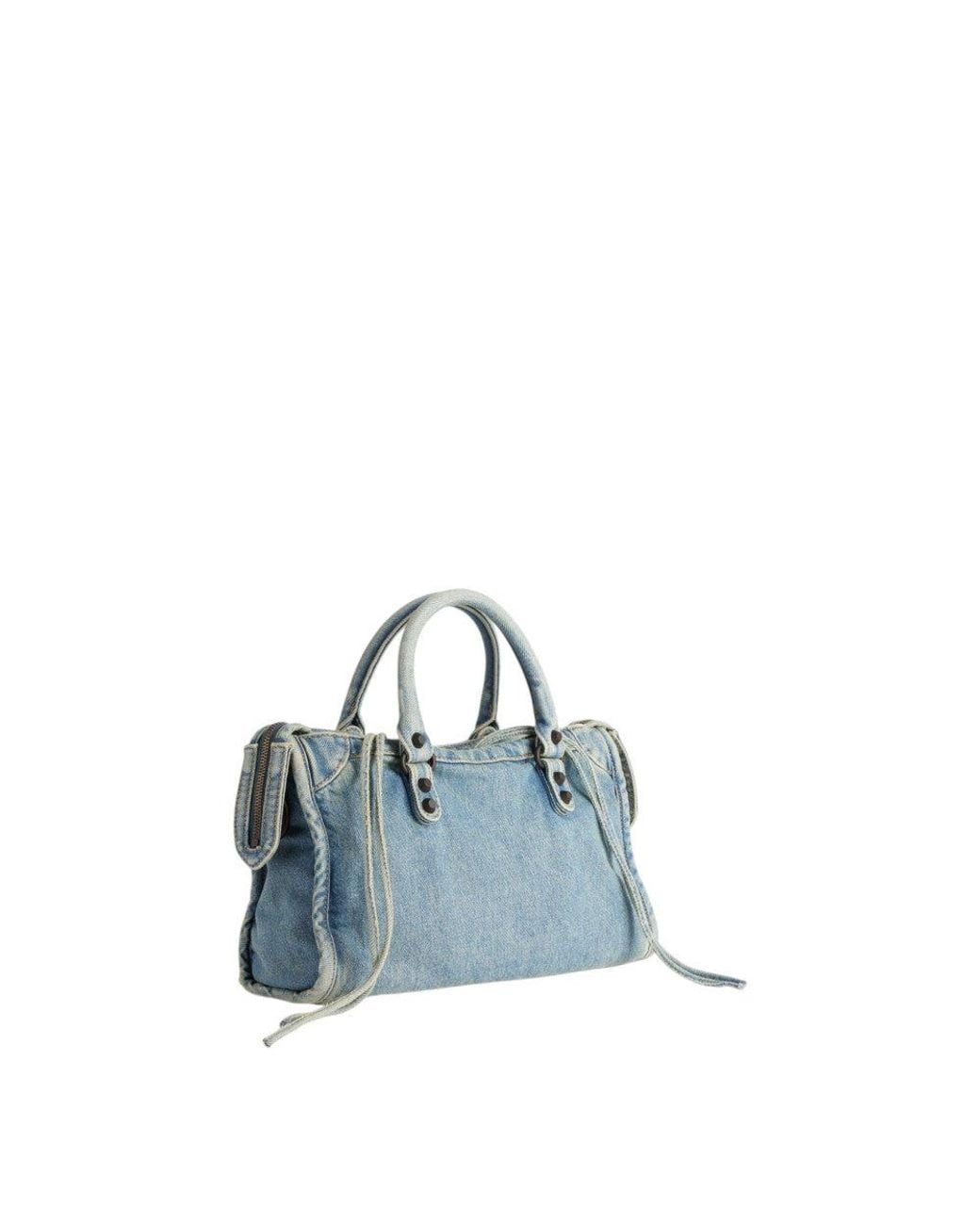 Balenciaga Blue Le City Small Satchel