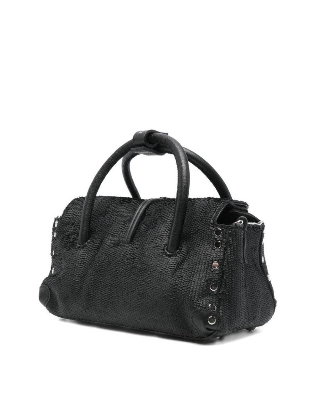 Zanellato Black Dotta Satchel