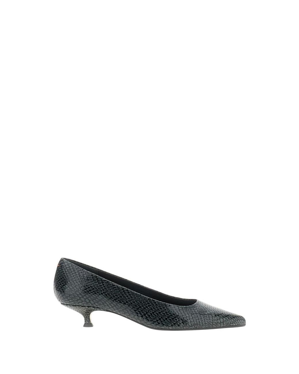 Aeyde Black Slip-On Pumps