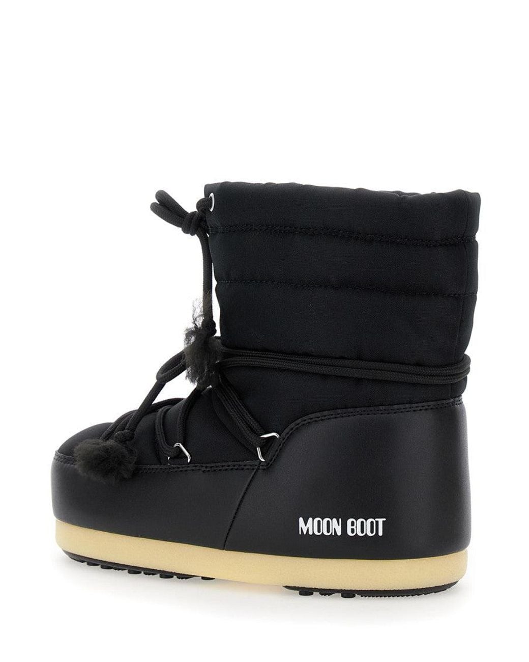 Moon Boot Black Classic Boots for men