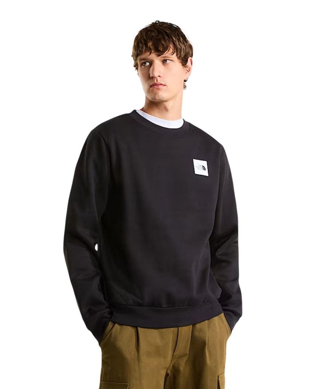 The North Face Black Crew Neck Sweatshirt for men
