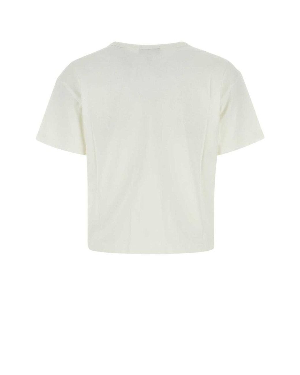 A.P.C. White 'Boxy Petit Vpc' T-Shirt