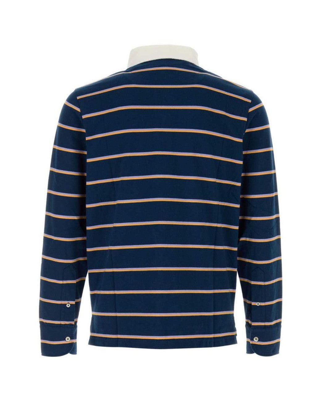 Etro Blue Stripes Polo for men