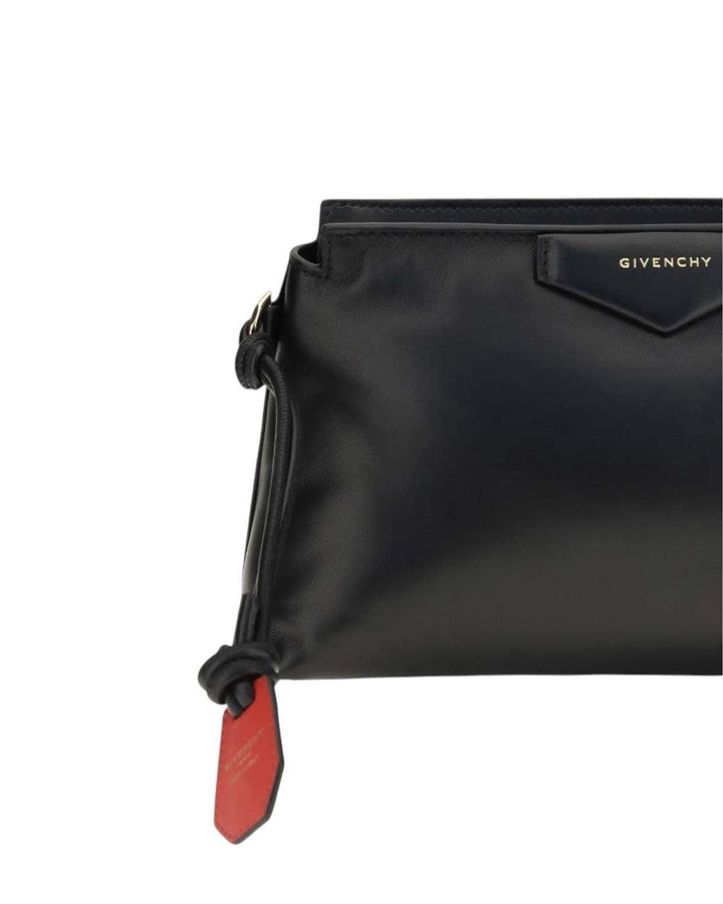 Givenchy Black Antigona Bomber Clutch