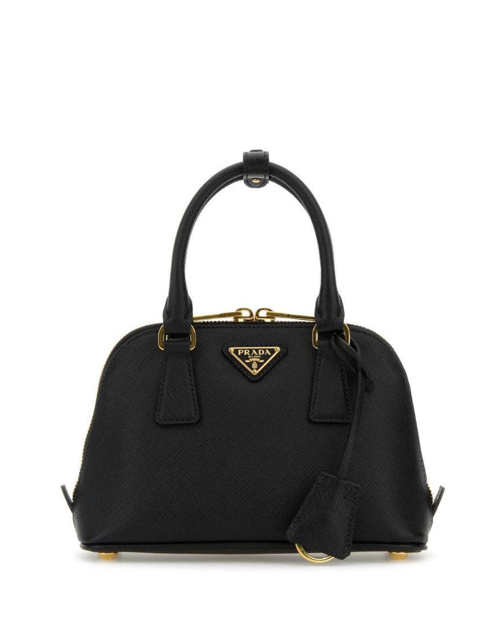 Prada Black Promenade Satchel