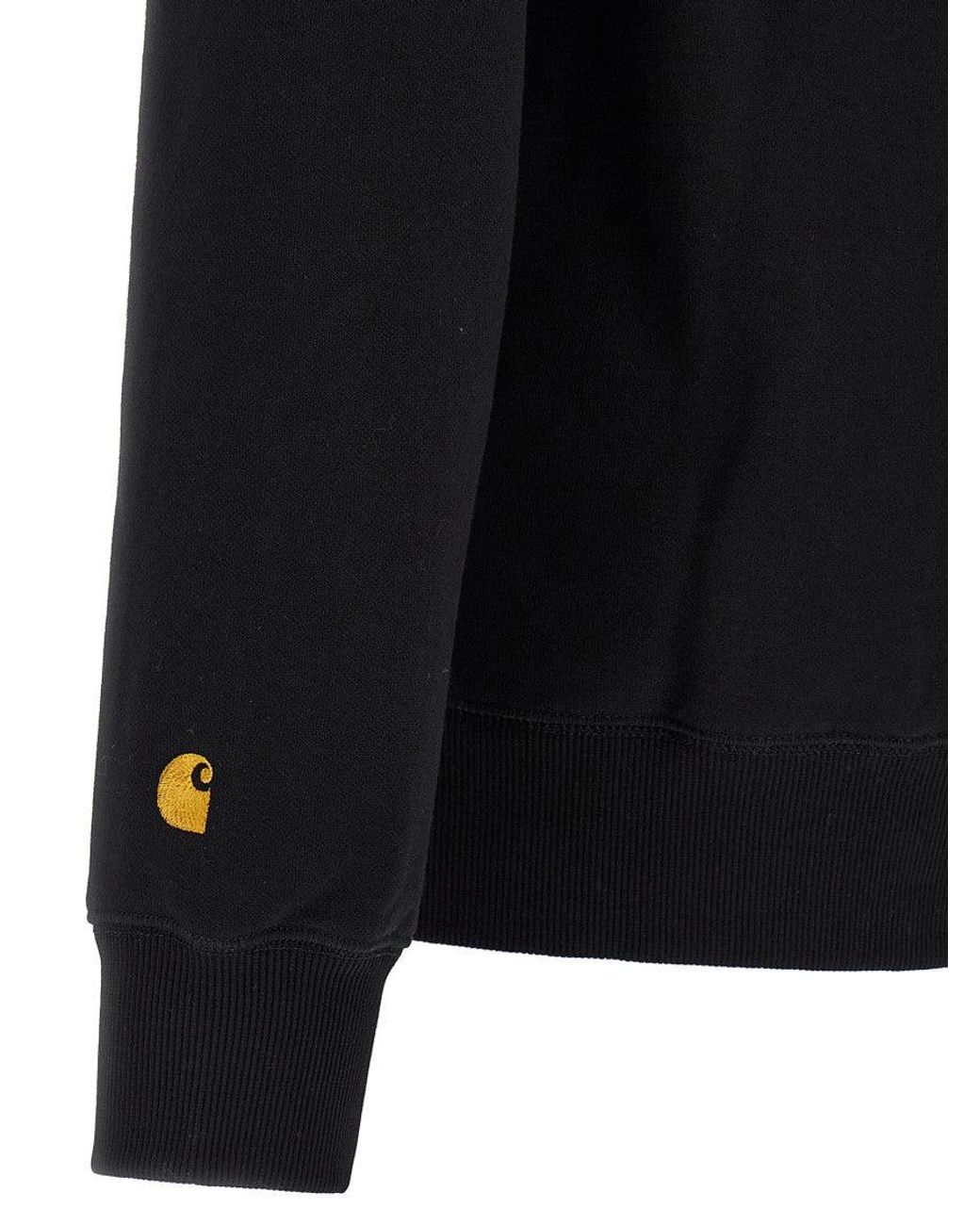 Carhartt Black Logo Regular Hoodie for men
