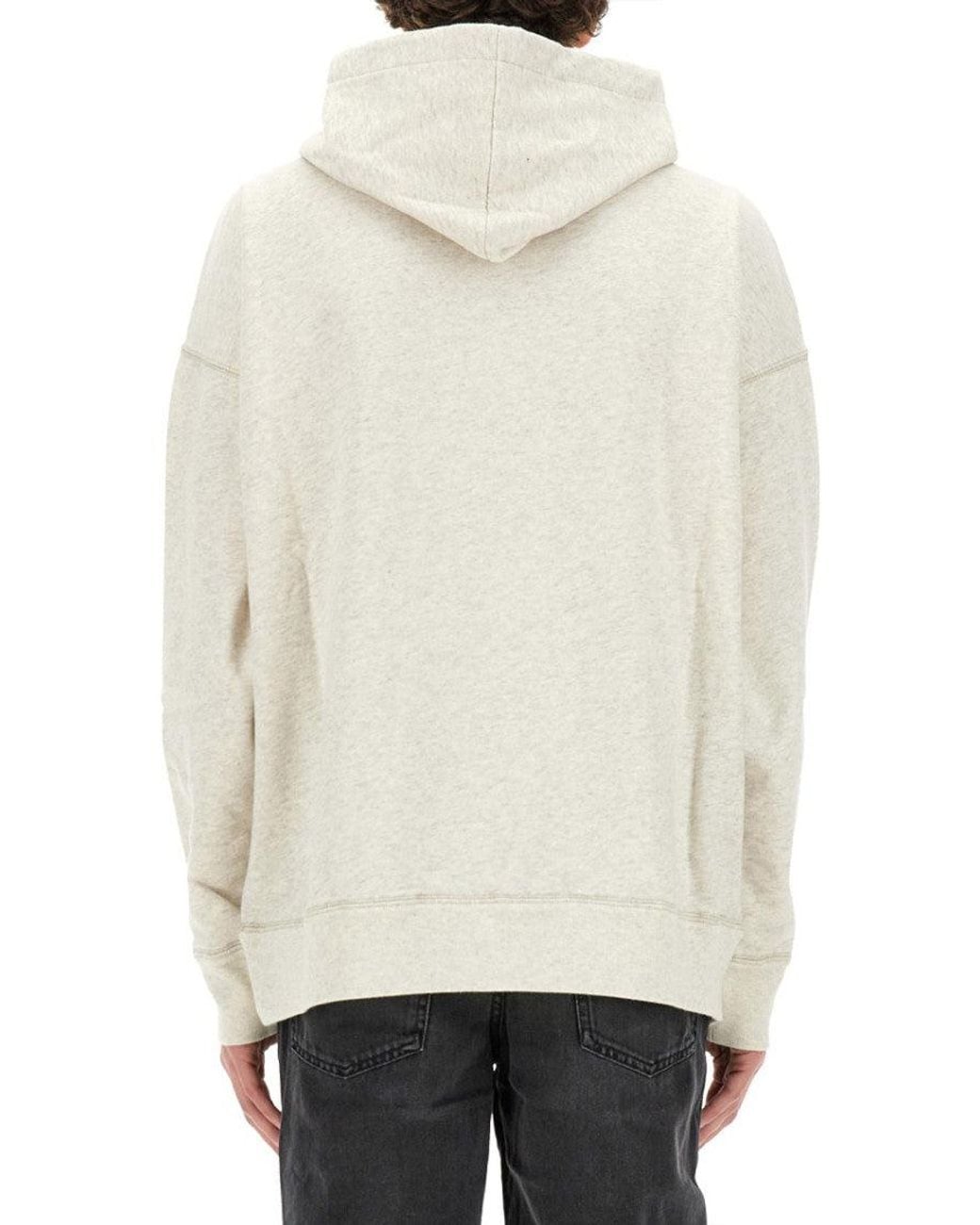 Isabel Marant Gray Light Hood Sweatshirts for men