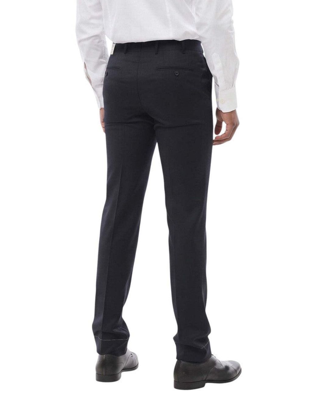 Corneliani Black Mantua Trousers for men