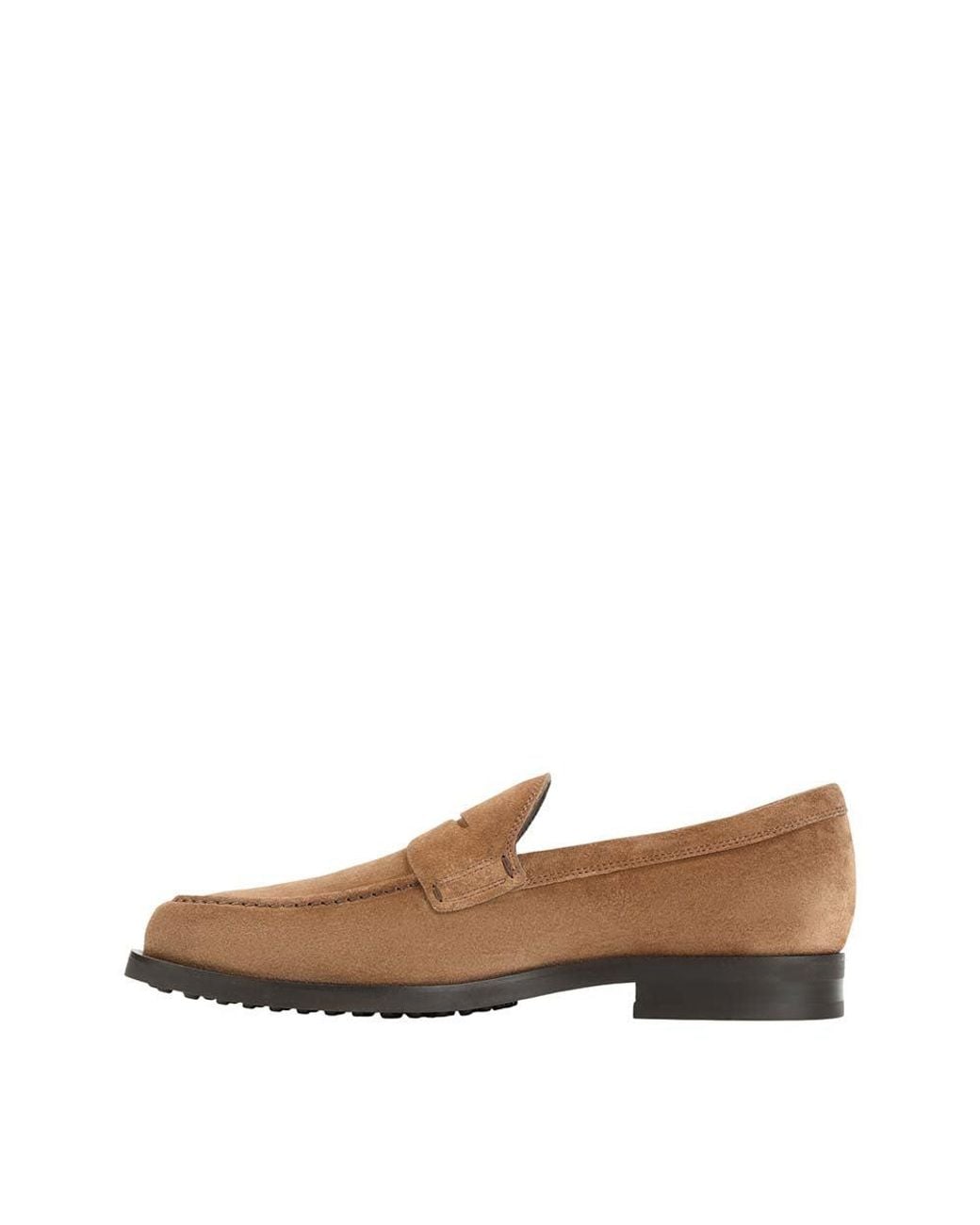 Tod's Natural Slip-On Classic Loafers for men