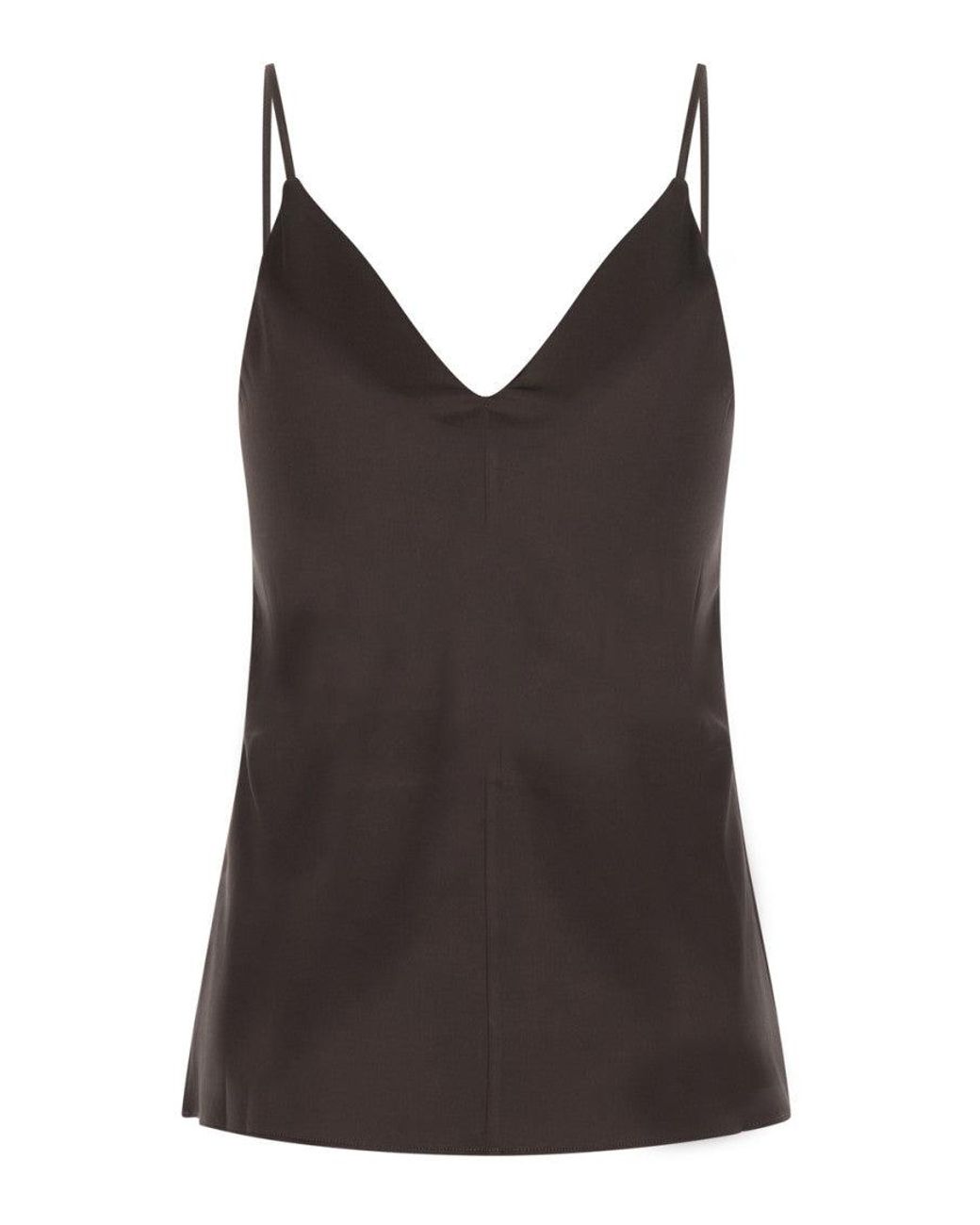 Brunello Cucinelli Brown Mini Top