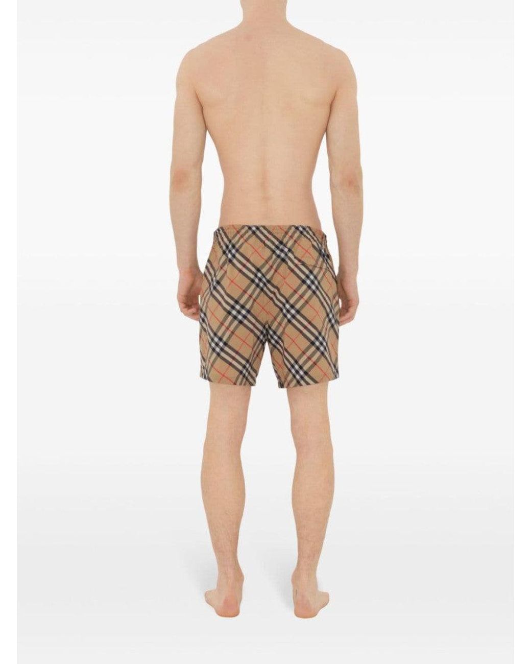 Burberry Multicolor Swim Shorts for men