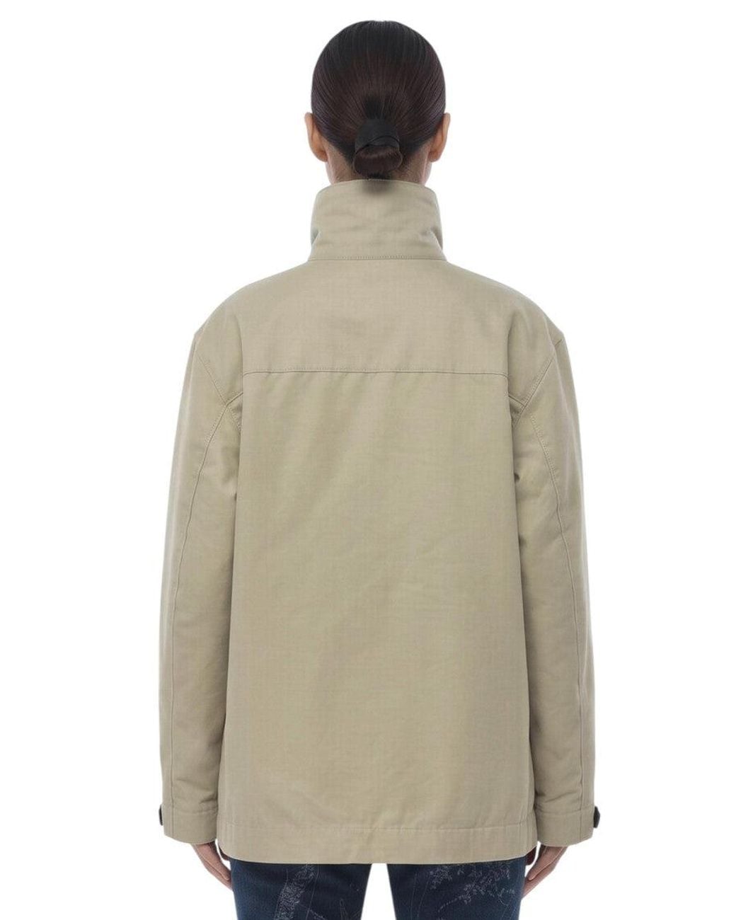 Off-White c/o Virgil Abloh Natural Turtle Neck Jacket