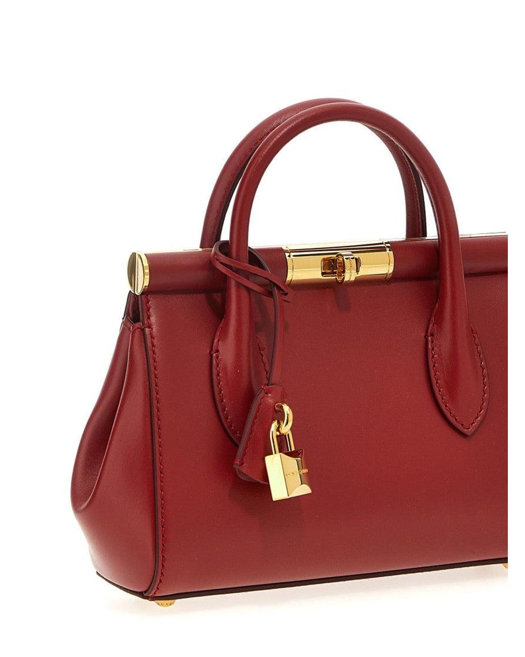 Dolce & Gabbana Red 'Day Mini Marlene' Satchel