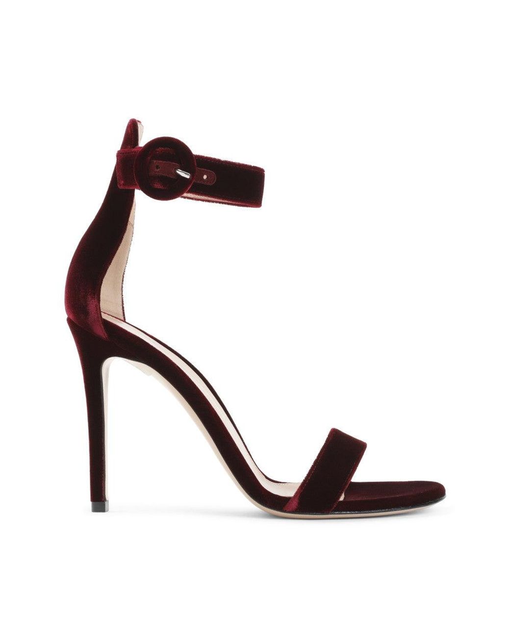 Gianvito Rossi Brown Syrah Portofino 105 Pumps
