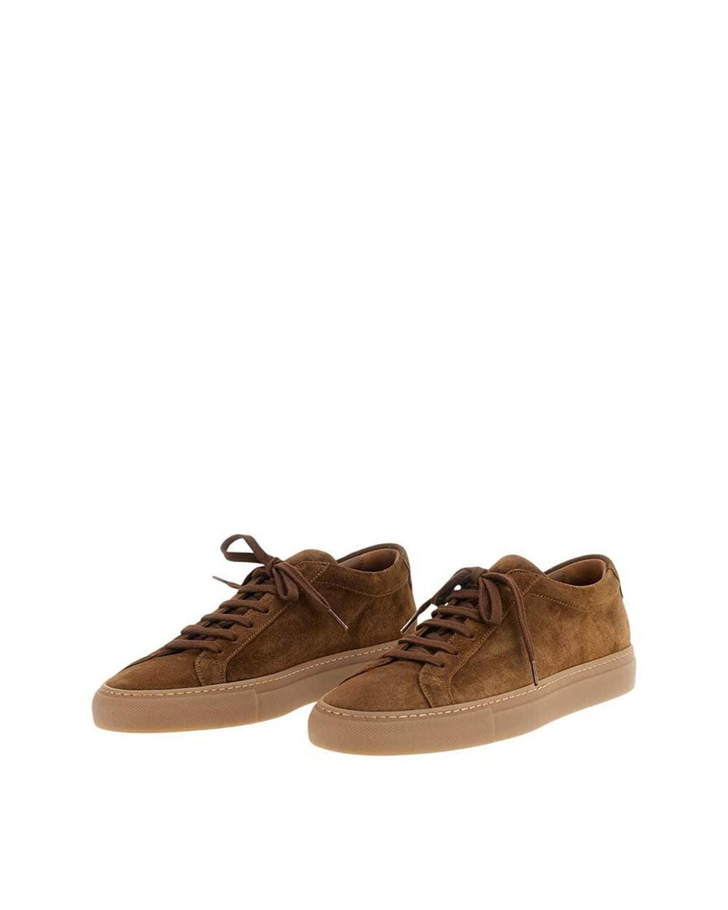 Common Projects Brown Dark Achille Premium Sneakers for men