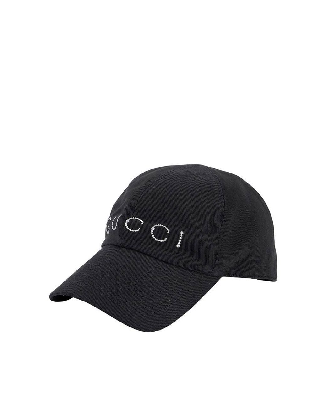Gucci Black Logo Baseball Cap