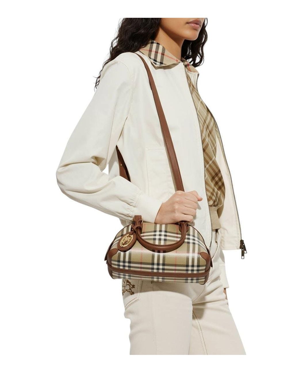 Burberry Brown Primrose Mini Duffle Bag