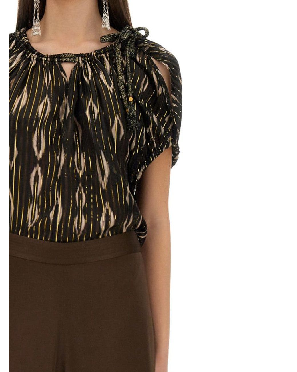 Isabel Marant Black Sonae" Top