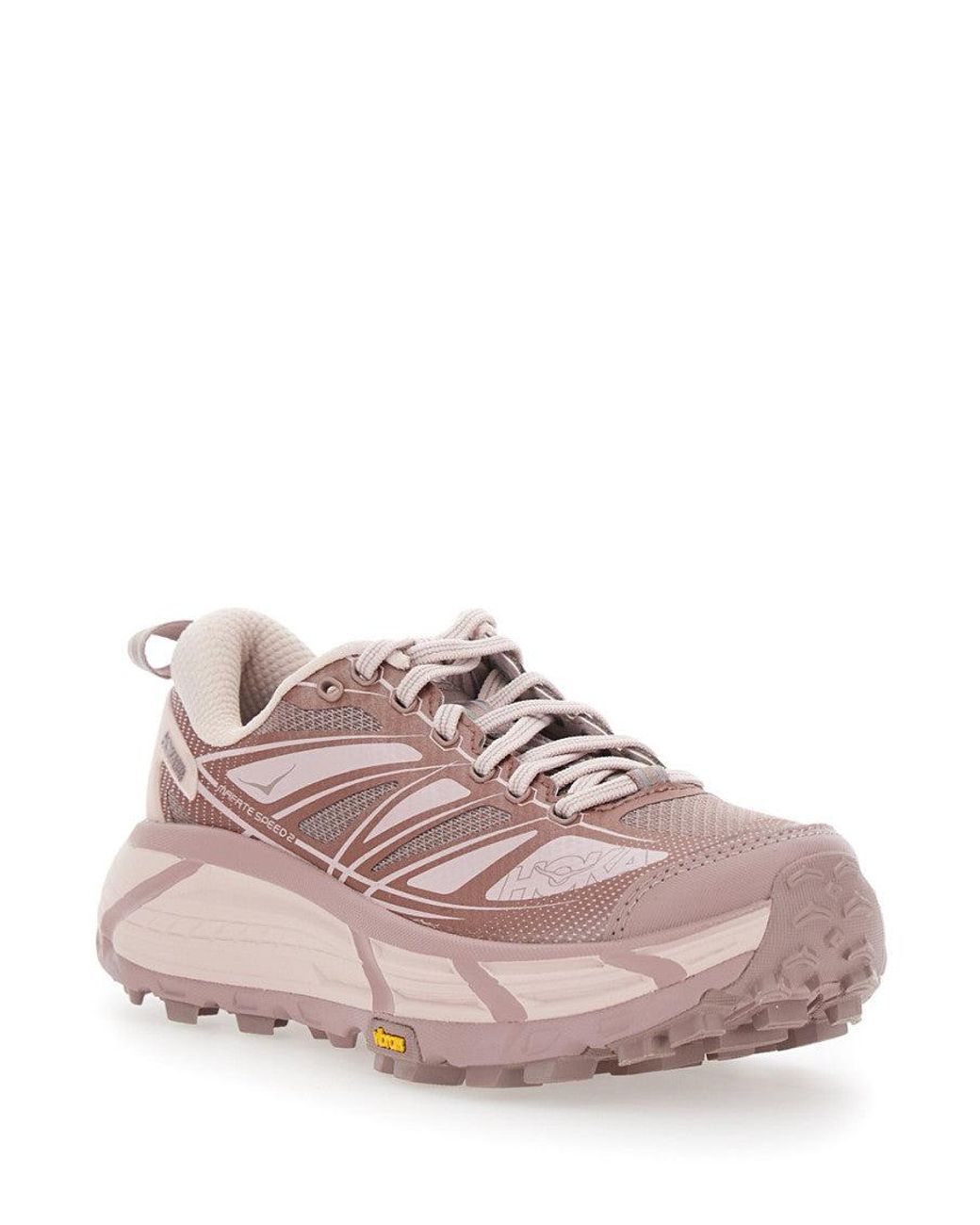 Hoka One One Pink Mafate Speed-2 Sneakers for men