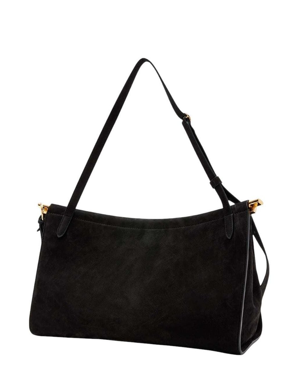 Alaïa Black Le Click East West Large Shoulder Bag