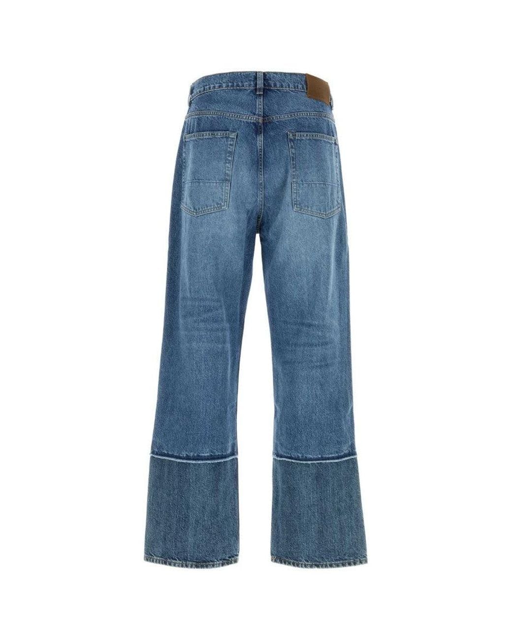 Our Legacy Blue Light Solid Jeans for men