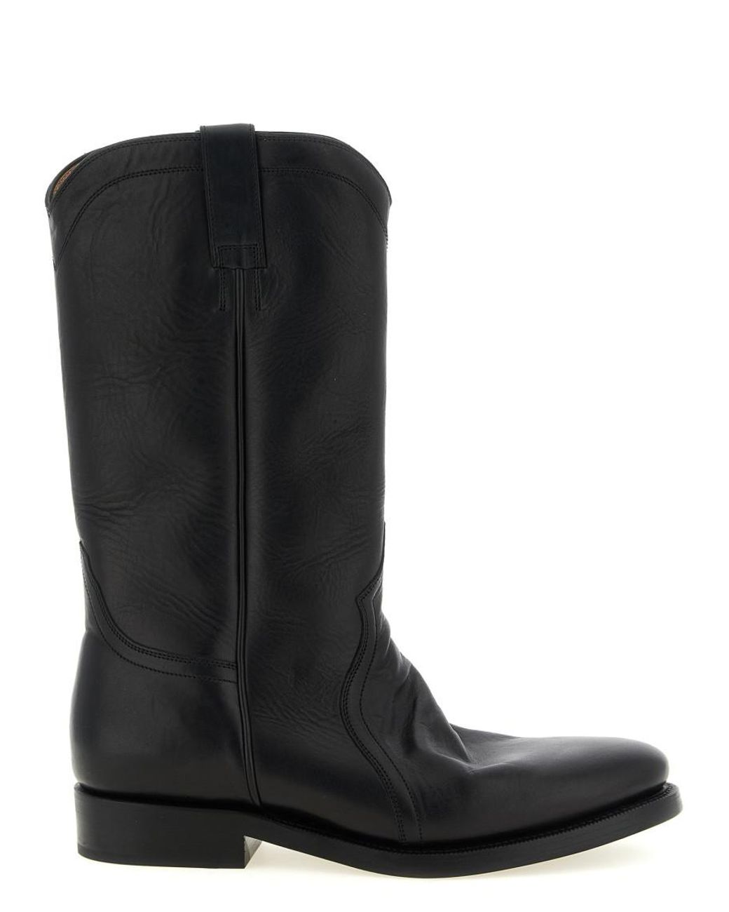 Jil Sander Black Bruce Boots for men
