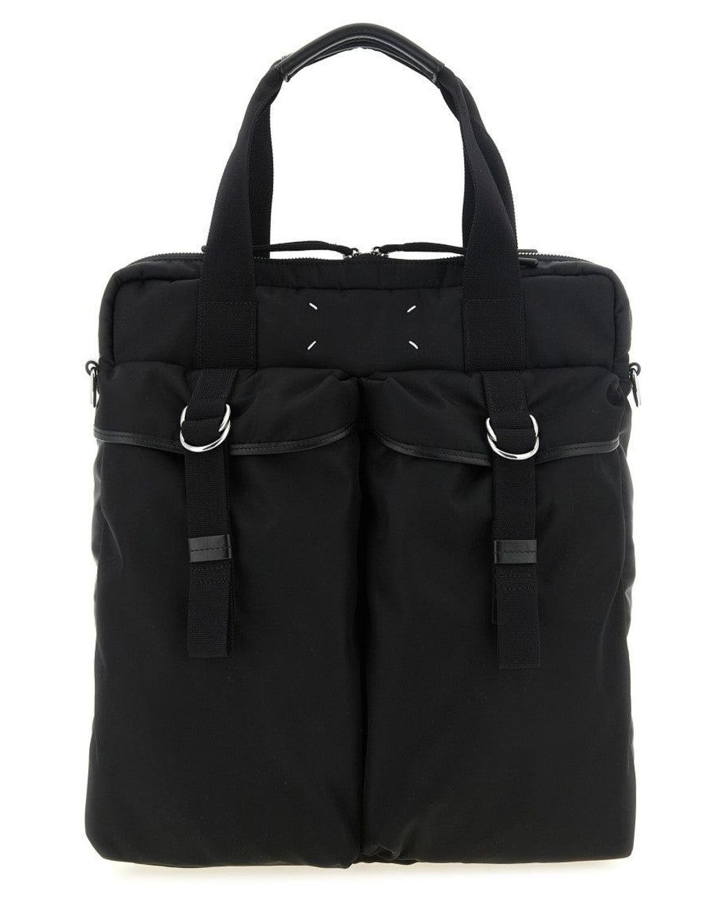 Maison Margiela Black 'High Tech' Pc Shopping Bag for men
