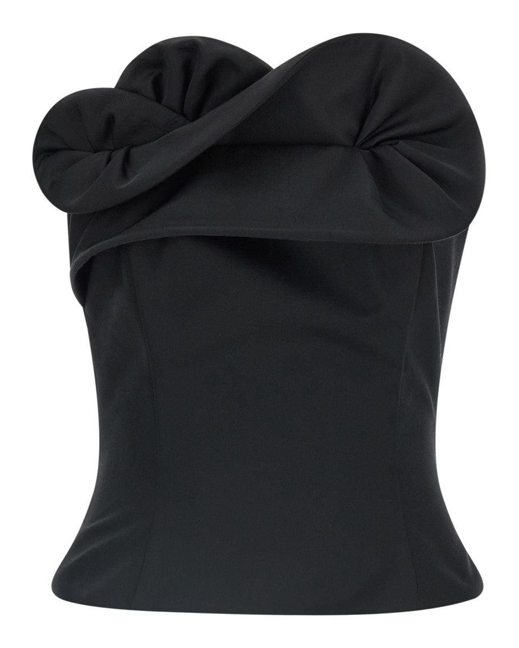 Magda Butrym Black '01' Corset Top