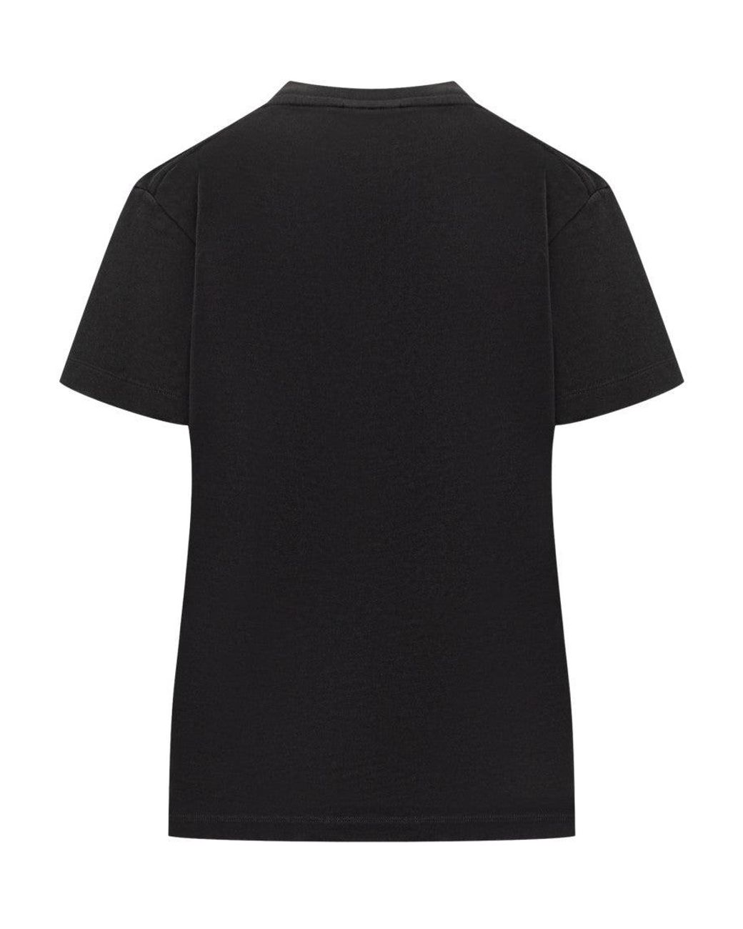 DSquared² Black Classic Giro Neck T-Shirt