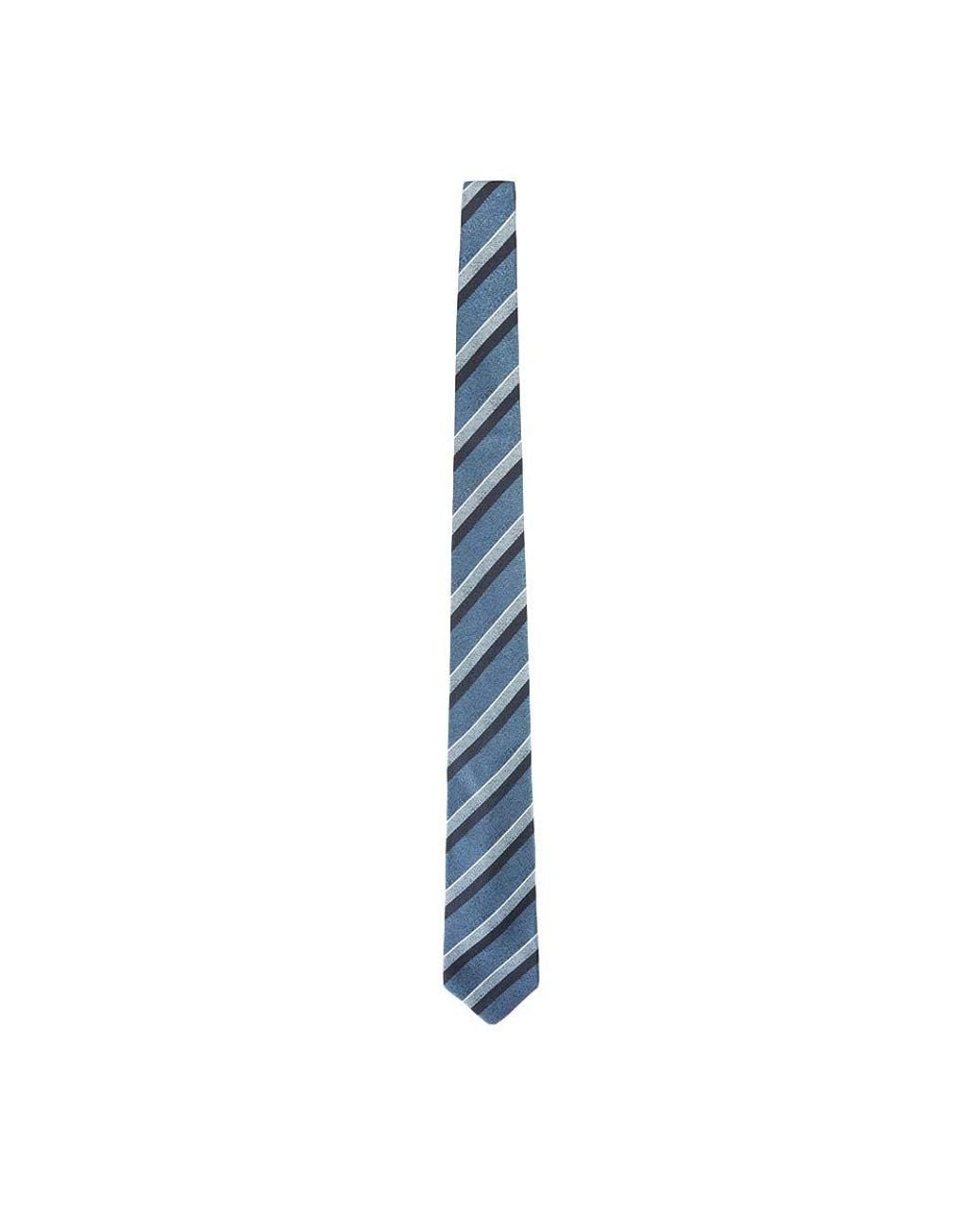Kiton Blue Stripes Tie for men