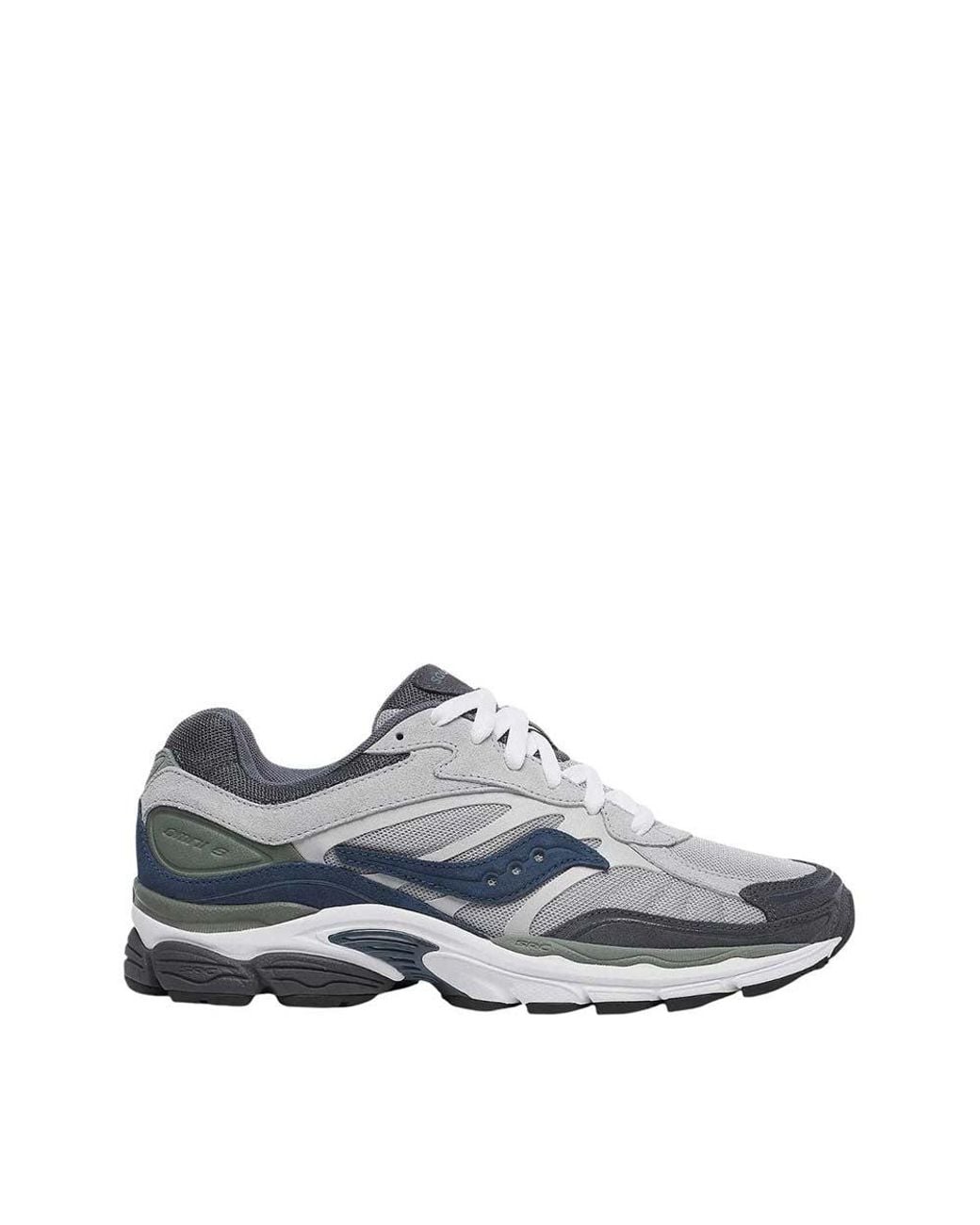 Saucony White Color Block Progrid Omni Sneakers for men