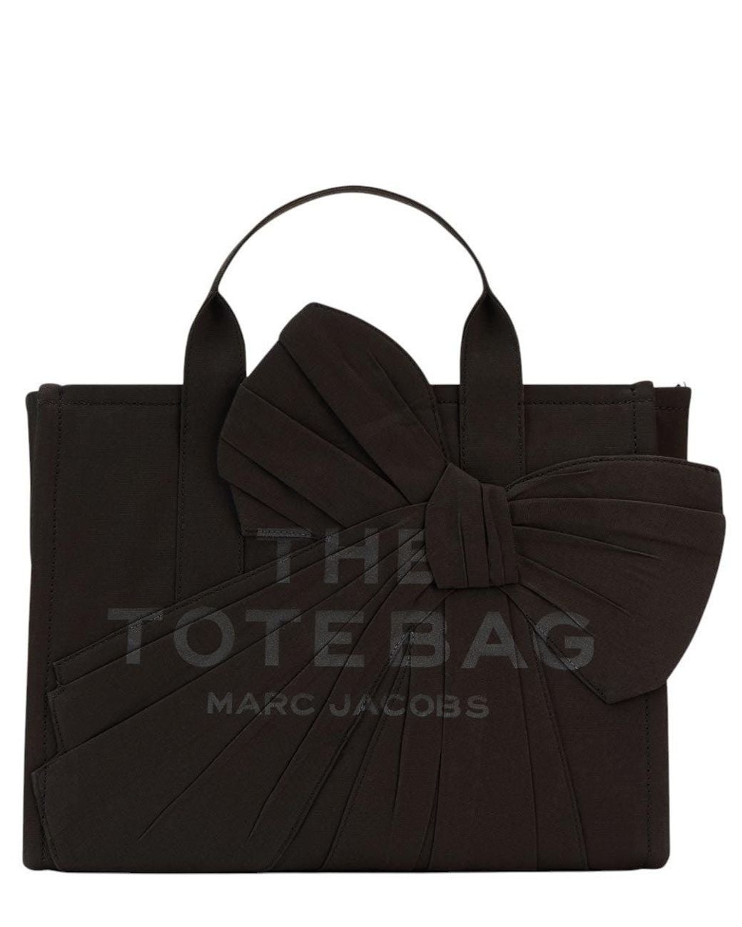 Marc Jacobs Black Oversized Bow Medium Tote