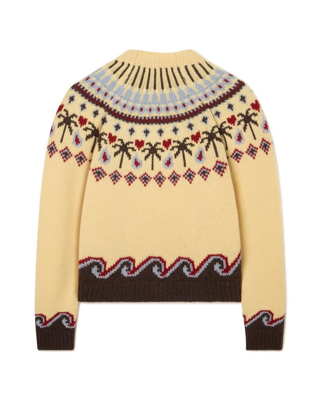 Alanui Metallic Crew Neck Sweater