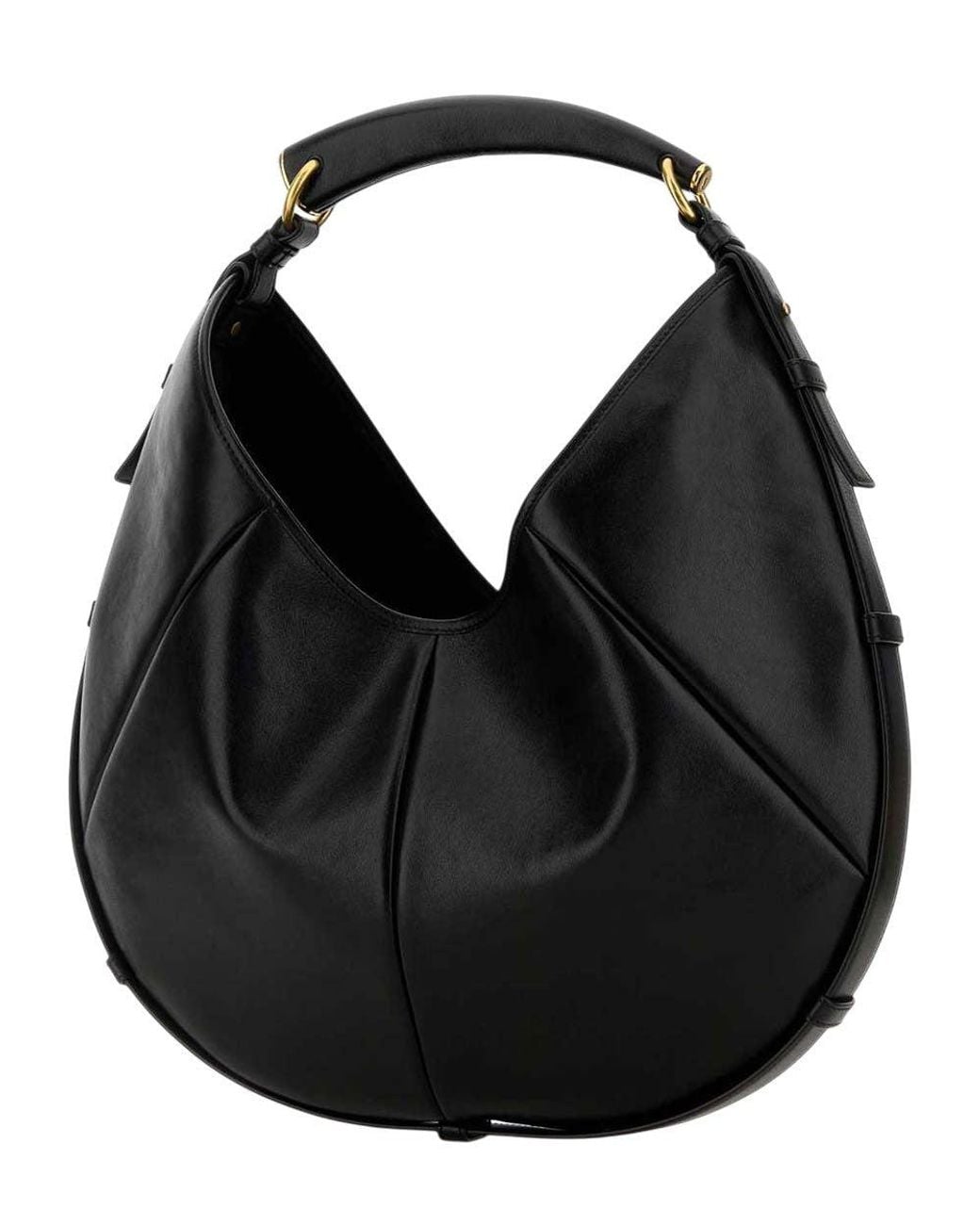 Saint Laurent Black Mombasa Large Hobo