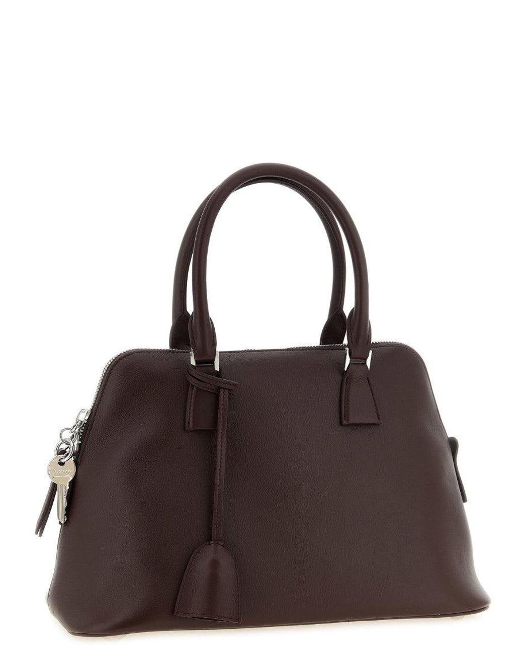 Maison Margiela Brown 5Ac Soft Medium Satchel