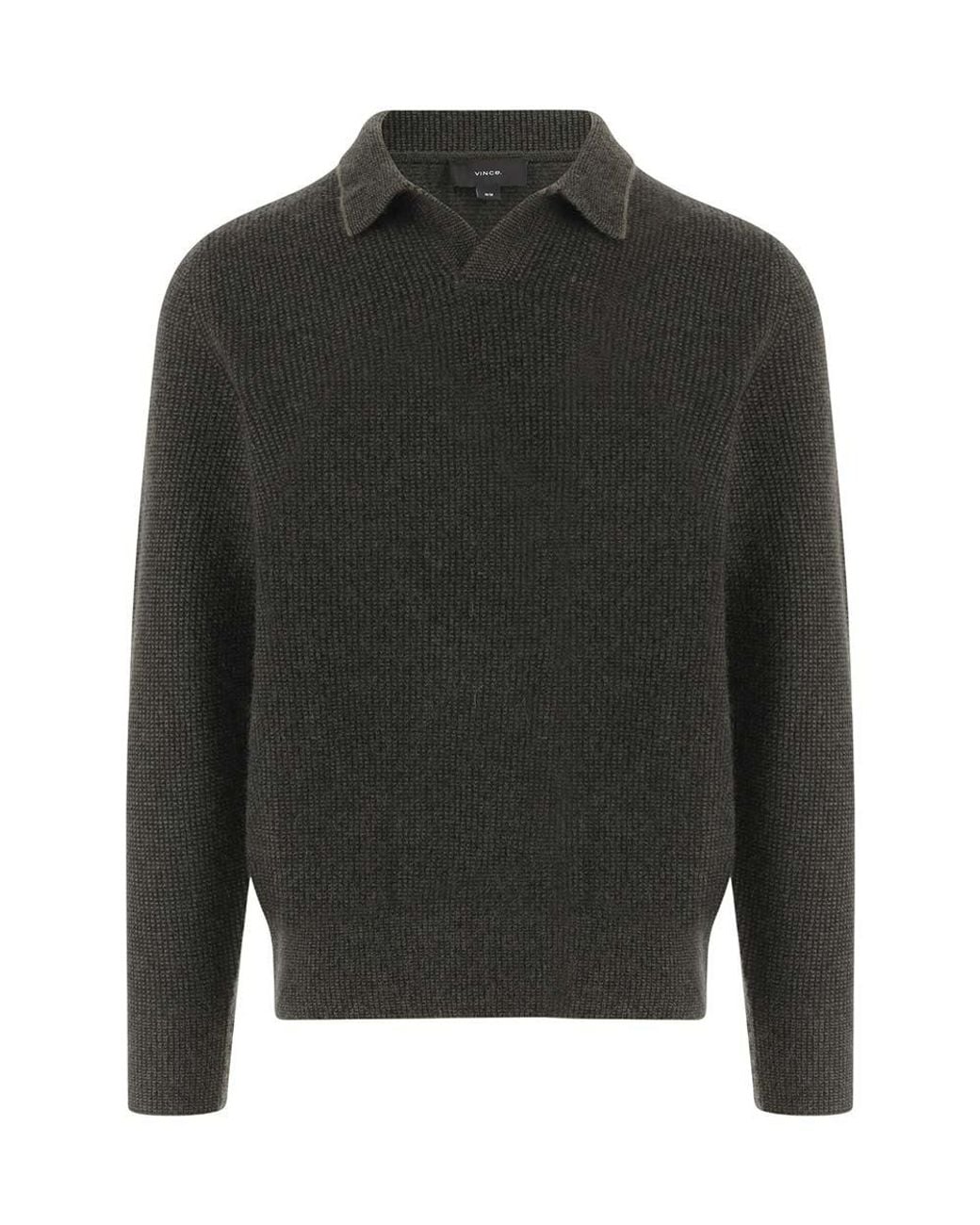 Vince Gray Dark Knitted Sweater for men